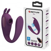 Shey Global App Controlled C-Shaped Vibrator for Couples VIBRATORS-RABBIT